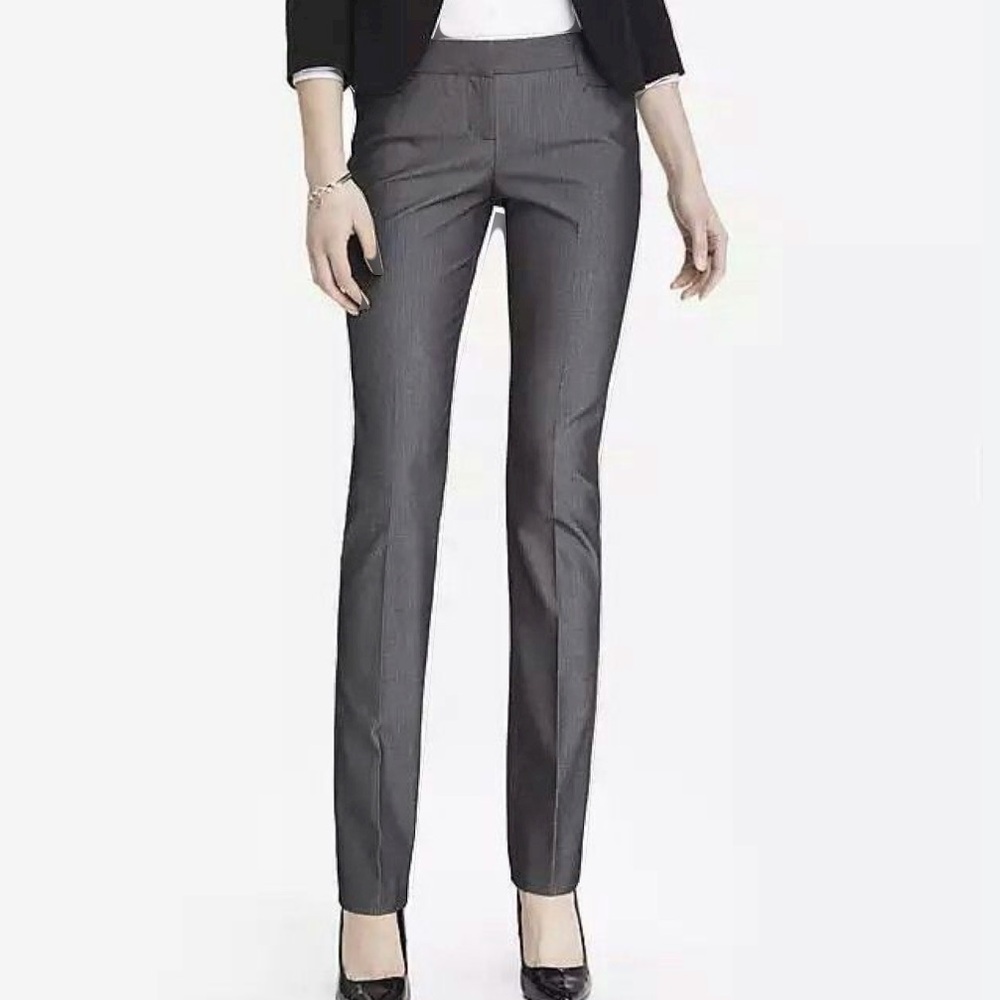 CLUB MONACO | Grey Trousers in a Viscose Wool Blend - sz 2
